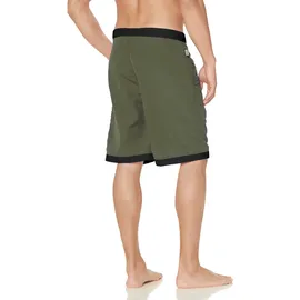 Lonsdale Badeshorts Clennell Black/Olive 4XL
