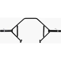 Vevor Trap Bar Hexagon Hantelstange Schwarz 50 mm