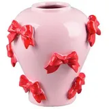 Mirrors and More Vase Baily (Ø x H: 21,5 x 22 cm, Keramik, Rosa,