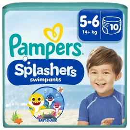Pampers Splashers Schwimmwindeln Gr. 5-6 (14+ kg) 10 St.