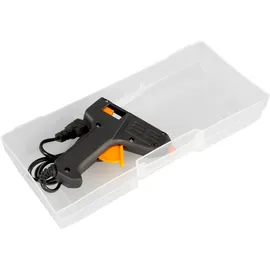 Tectake Sortimentskasten 30 x 13,5 x 45 cm 2-tlg. schwarz