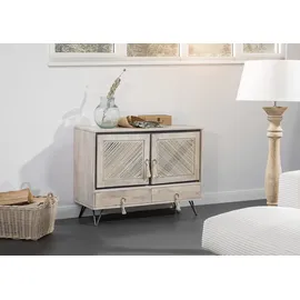 GUTMANN FACTORY Kommode 100 x 75 x 35 cm Beige