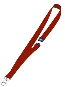 Preisvergleich Produktbild DURABLE Lanyards rot 10 St.