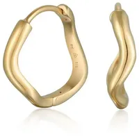 Elli »Ohrringe 925 Silber vergoldet«, goldfarben