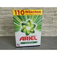 Ariel Vollwaschmittel Waschmittel Pulver Strahlend Rein 110 Waschladungen 8,45kg