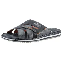 Rieker Herren Pantolette blau, Herren:45 EU - Blau - 45