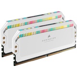 Corsair Dominator Platinum RGB weiß DIMM Kit 32GB, DDR5-5600, CL36-36-36-76, on-die ECC (CMT32GX5M2B5600C36W)