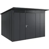 hörmann stauraumsysteme Juno Gerätehaus 3,10 x 2,62 m Anthrazitgrau