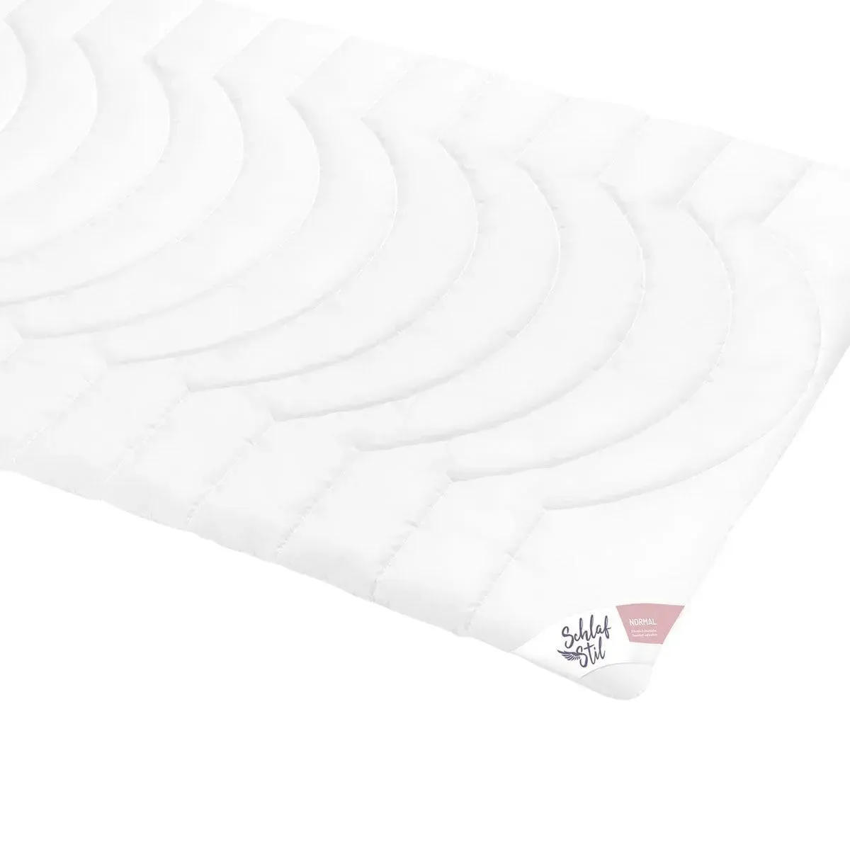 Schlafstil Faserdecke duo F300 normal medium, Füllung: 100% 3D Markenfaser 155x220 cm
