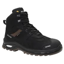 ELTEN Sicherheitsschnürstiefel ROBSON XXP Pro GTX black-brown Mid ESD S3S HI CI, Gr. 4