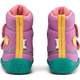 Affenzahn Winterstiefel Vegan Comfy Eule für Kinder, lila, Größe 25 EU