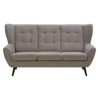 3-Sitzer-Sofa Helsinki in Grau/Dunkelgrau
