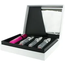 Travalo Classic HD Floakon leer rosa neon refillable 3 x 5 ml Set