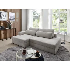 A.Z. Iwaniccy Eckcouch Cord 2-Sitzer Greige