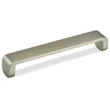SO-TECH® Möbelgriff Bügelgriff DARIO BA 160 mm, Edelstahloptik matt Schrankgriff Schubladengriff - incl. Schrauben silberfarben