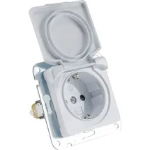 ChiliTec Schuko-Steckdose Delphi Weiß