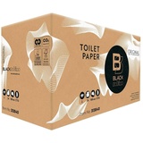 BlackSatino Toilettenpapier BlackSatino Toilettenpapier Kompaktrollen, 2-lagig (24-St) weiß