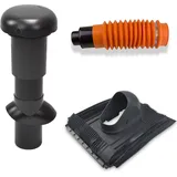 Klüber Klöber-Set13 Dachentlüftung DN100 Anthrazit Universal