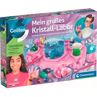 CLEMENTONI Experimentierkasten Clementoni Galileo Lab, Mein großes Kristall-Labor weiß,