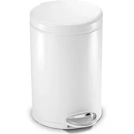 simplehuman Kosmetikeimer 4,5 l Weiß