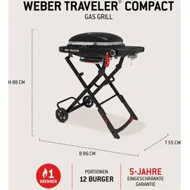 Weber Traveler Gasgrill Compact 1501751