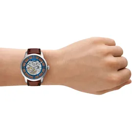 Fossil »TOWNSMAN Automatic«, Armbanduhr, Herrenuhr, Mechanische Uhr, Lederarmband, analog
