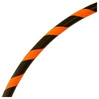 Hoopomania Hula-Hoop-Reifen Hula Hoop Reifen für Anfänger Ø90cm Orange orange|schwarz Ø 90 cm