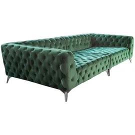 KAWOLA Big Sofa NARLA Chesterfield Sofa Velvet