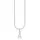 Thomas Sabo Kette mit Anhänger »Buchstabe« mit Zirkonia (synth.) THOMAS SABO silberfarben-weiß 45