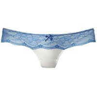 LASCANA String Damen creme-blau Gr.40/42