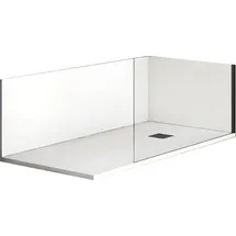 MIRLO Duschrückwand Nexo weiß 70x130cm