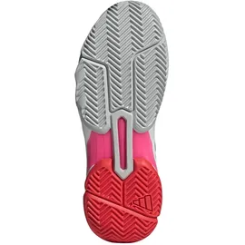 adidas Courtjam Control 3 Cloud White / Iron Metallic / Lucid Red 38    