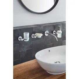 KLEINE WOLKE Apollo, Wandaccessoire, Farbe Milky, Material: Aluminium, Glas,