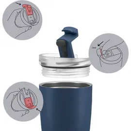 silwy Magnet-Thermobecher 0,3 l Blau