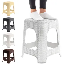 Kadax Hocker Kunststoff 0 x 0 x 0 cm Weiß