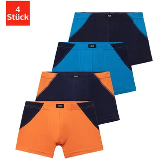 H.I.S. H.I.S Jungen Boxershorts bunt, 4 er Pack, 632452 (122) - 122