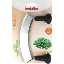 Metaltex Wiegemesser \"Basic\" 2 Klingen