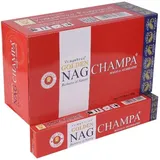 Saraswati Räucherstäbchen Vijayshree Golden Nag Champa 15gr.
