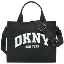 DKNY Hadlee Tote-Bag Baumwolle Black/Silver