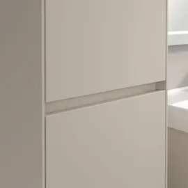 Villeroy & Boch Collaro C03400 Hochschrank 45,4 x 153,8 x 34,9 cm Cashmere Grey Holz, MDF, Spanplatte
