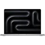 Apple MacBook Pro 14 (Liquid Retina XDR Display) 3.5 GHz M3 Pro (11-Core CPU, 14-Core GPU) 18 GB RAM 512 GB SSD [Late 2023, englisches Tastaturlayout, QWERTY] silber