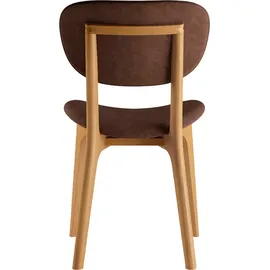 Home Affaire Stuhl COZY Polyester braun