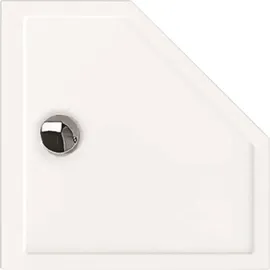 Hoesch Samar weiß, 90x90x3cm, ultraflach