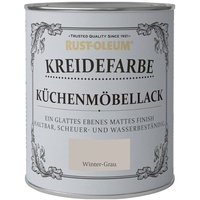 Rust-Oleum Kreidefarbe Küchenmöbellack 750ml winter grau