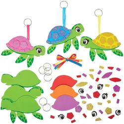 Schlüsselanhänger Schildkröte (Pro Set 6)