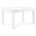 Konsimo Cenare Klappbarer Esstisch Ausziehbar, Weiß, - Konsimo