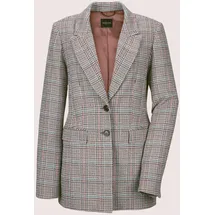 Madeleine Langer Blazer mit Wolle in cognac / bleu), | Gr.: 36