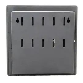 Rottner Tresor ROTTNER Key Point 10 Schlüsselkasten schwarz mit 10 Haken, 22,0 x 5,0 x 22,0 cm, 1 St.