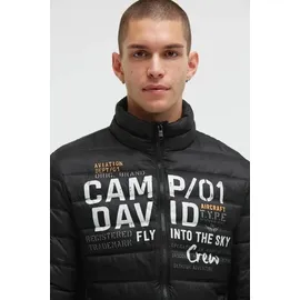 Camp David Steppjacke schwarz M