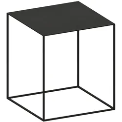 Zeus Slim Irony Beistelltisch, 41 x H 46 cm, kupferschwarz